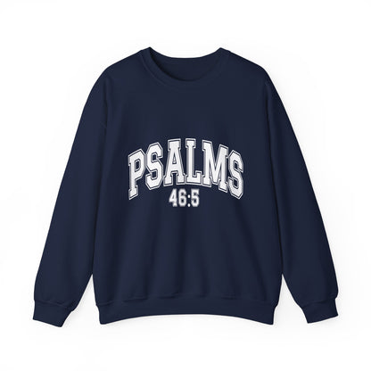 Psalms 46:5 - Navy Blue